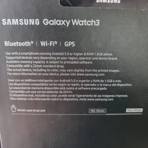 Samsung Galaxy Watch3 Titaniun Edition