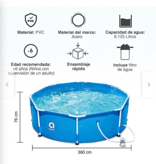 Piscina Estructural Avenil