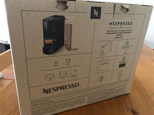 Cafetera Nespresso Essenza + 14 cápsulas
