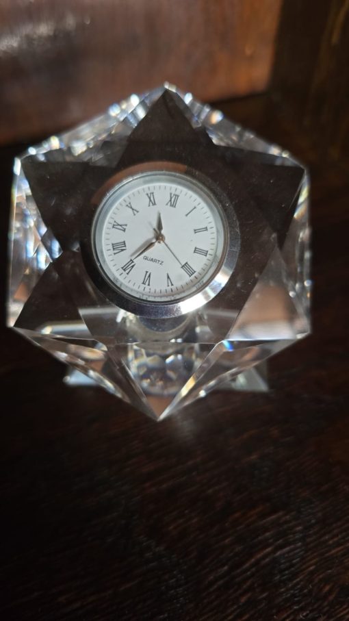 Reloj de cristal decorativo - Imagen 2