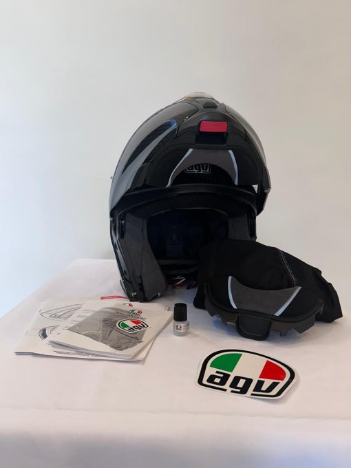 Casco Sportmodular Matt Carbon AGV - Imagen 5