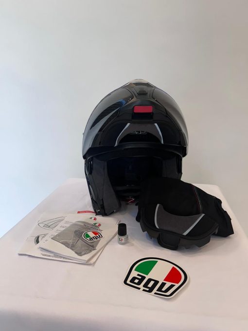 Casco Sportmodular Matt Carbon AGV - Imagen 3