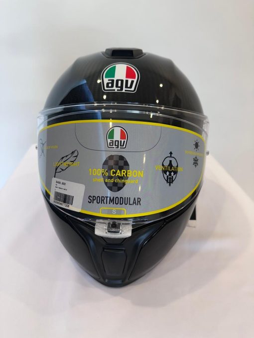 Casco Sportmodular Matt Carbon AGV - Imagen 9