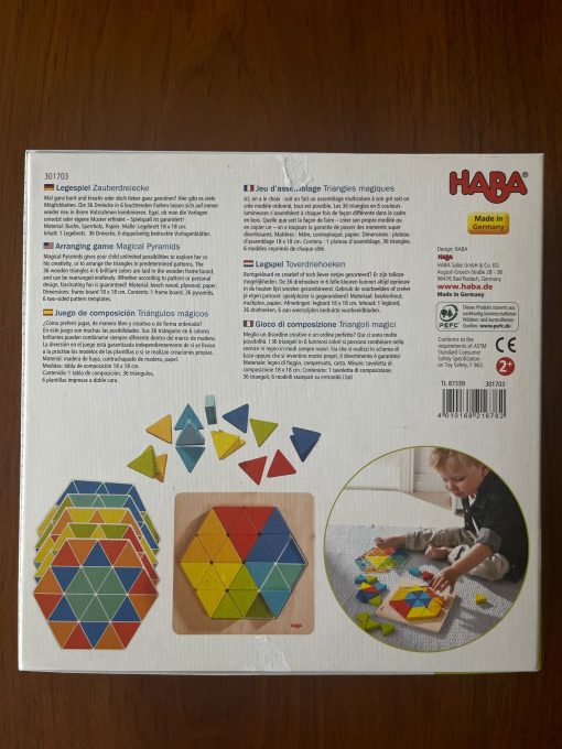 Juego Triángulos Mágicos Haba - Imagen 3