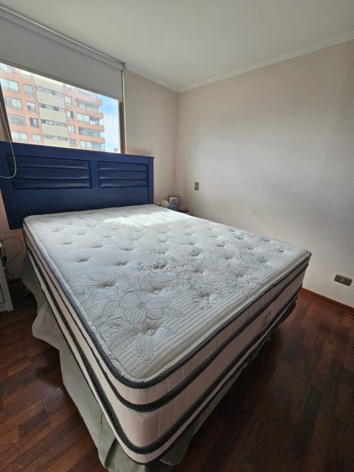 Cama 2 plazas con respaldo Rosen