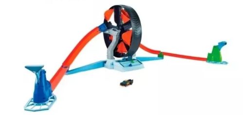 Pista De Autos Hot Wheels Action Giros Extremos Loop