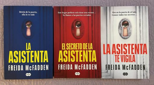 Colección 3 libros La asistenta